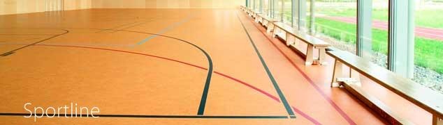 Sportline Напольный материал для многофункциональных спортивных и игровых залов.