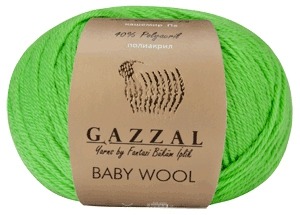 Пряжа Gazzal Baby Wool