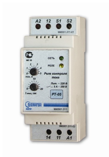 Реле контроля тока РТ-05 36х90х60