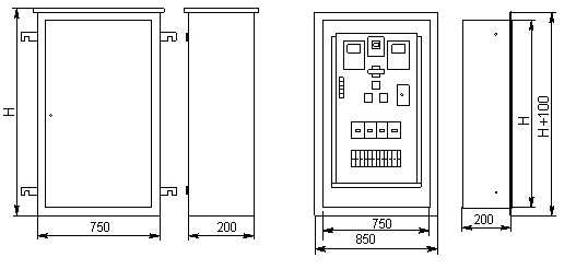 Шкафы ввода, учета и распределения электрической энергии серии ПР8804