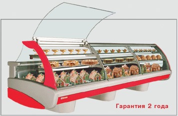 Витрина холодильная кондитерская АГАТ