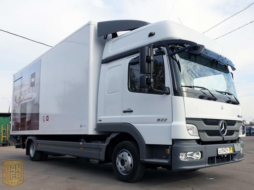 Mercedes-Benz Atego 822L, фургон - гидролифт, 2011г., высокая кабина, макс. комплектация. Без РФ! В наличии!