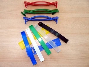 Ручки пластиковые для упаковки 160*18 мм
