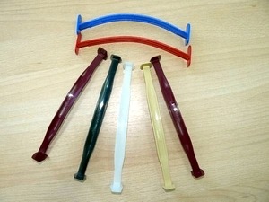 Ручки пластиковые для упаковки 162*12.8 мм
