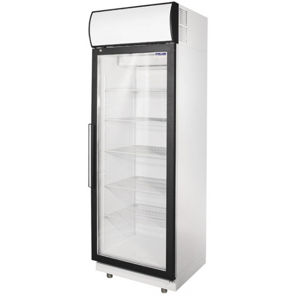 Шкаф холодильный стеклянный POLAIR Standard DM105-S с замком однодверный