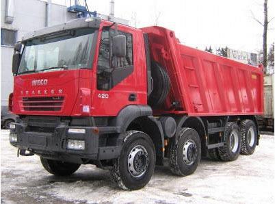 Автомобили грузовые самосвалы. Автосамосвал IVECO TRAKKER