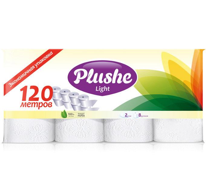 Туалетная бумага Plushe Light