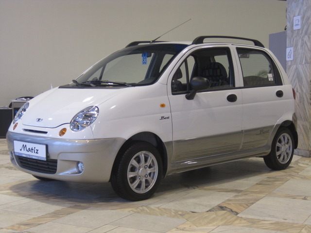 Мини автомобили Uz-Daewoo Matiz