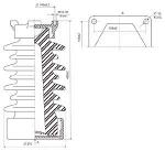 Изолятор опорный И10-195 УХЛ Т1