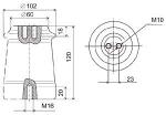 Изолятор опорный ИО-10-7,5 У3