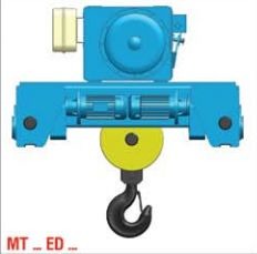 Тали электрические канатные серии МТ с двухрельсовой тележкой