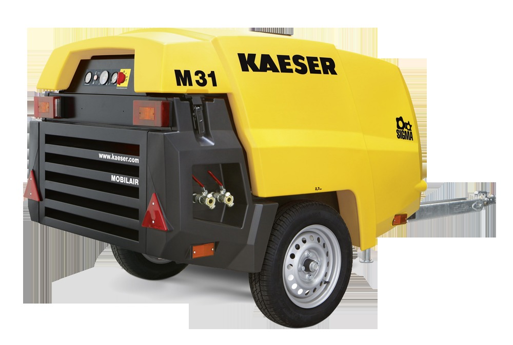 Мобильный компрессор с дизельным двигателем KAESER Mobilair M31