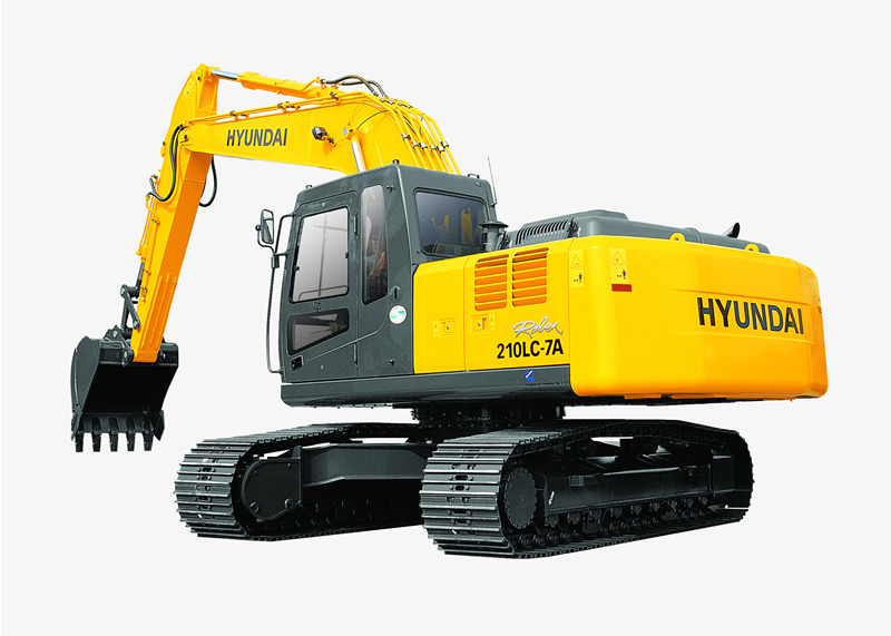 гусеничный экскаватор Hyundai R210LC-7