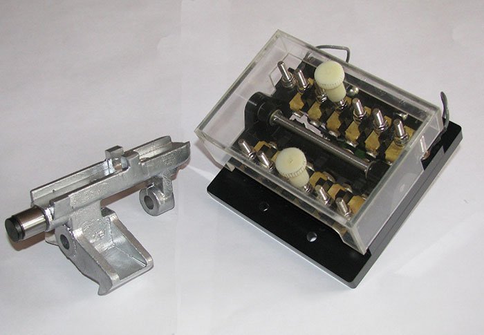 Контактор модульного типа для автопереключателя электроприводов стрелочных серии СП