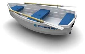 Пластиковая лодка (Walker Bay), США 
