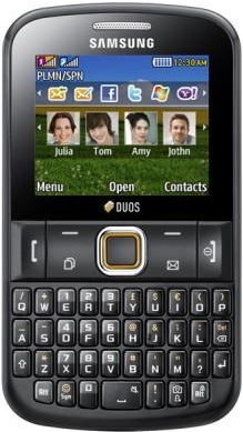 Сотовые телефоны Samsung E2222 Black