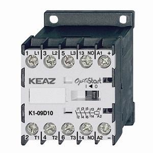 Мини-контакторы 4-х полюсные AC OptiStart K1-09/12D