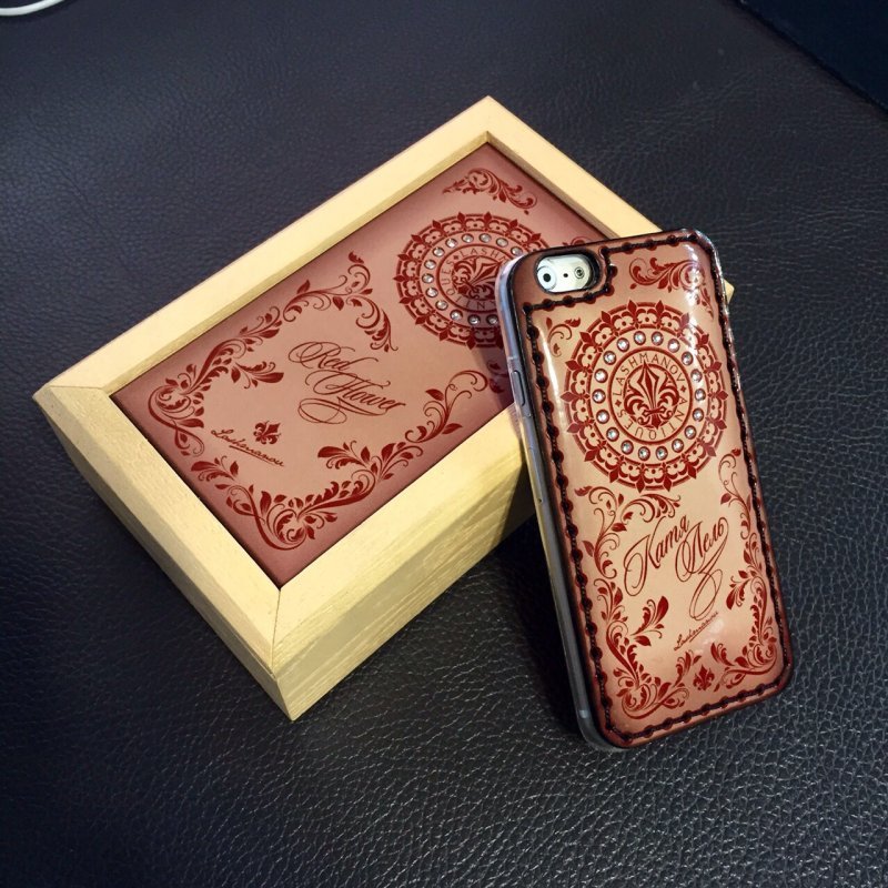 Чехол для iPhone 5 / 6 / 6plus Red Flower