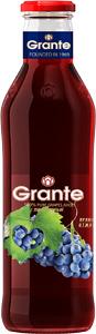 100% виноградный сок прямого отжима и красного винограда сорта Пино, Grante