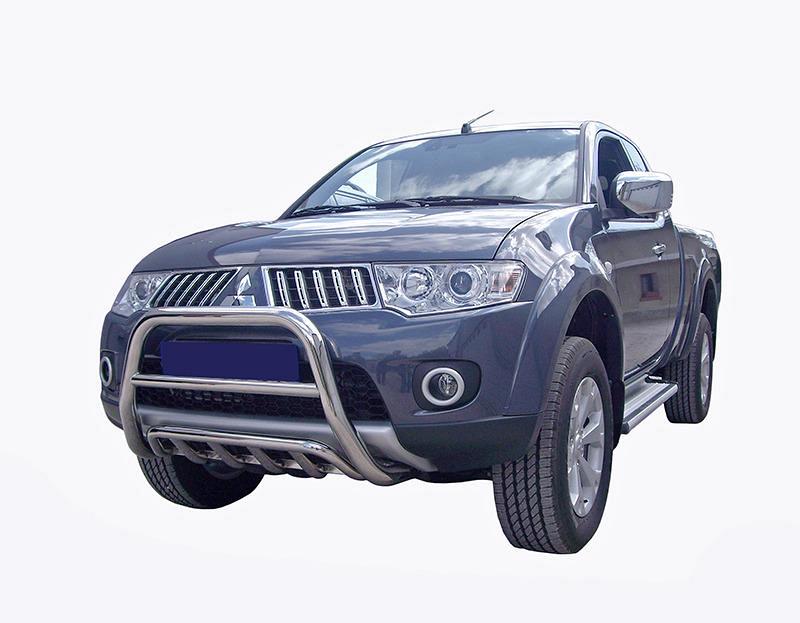 Кенгурин с нижней защитой Mitsubishi Pajero Sport