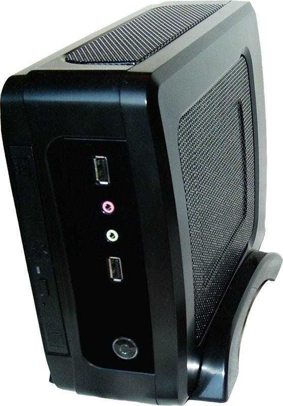 Бесшумный компьютер. Green Tech Mini-ITX-2, Windows 7 Home Basic 64, I3-3220T 2 Core, 4 Gb, 120 Gb, DVD, Wi-Fi. Домашний 2 с WiFi