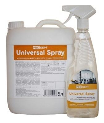 Universal Spray универсальное средство для чистки твердых поверхностей 5л