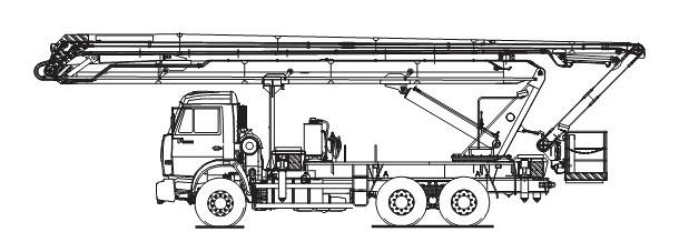 Автогидроподъемник ПМС-328-02