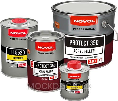 NOVOL Акриловый грунт PROTECT 350 4+1 (1л.)