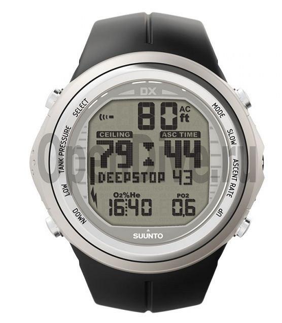 Компьютер Suunto DX Silver Elastomer