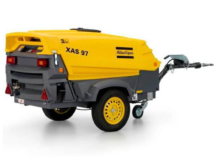 Дизельный передвижной компрессор Atlas Copco XAS 97