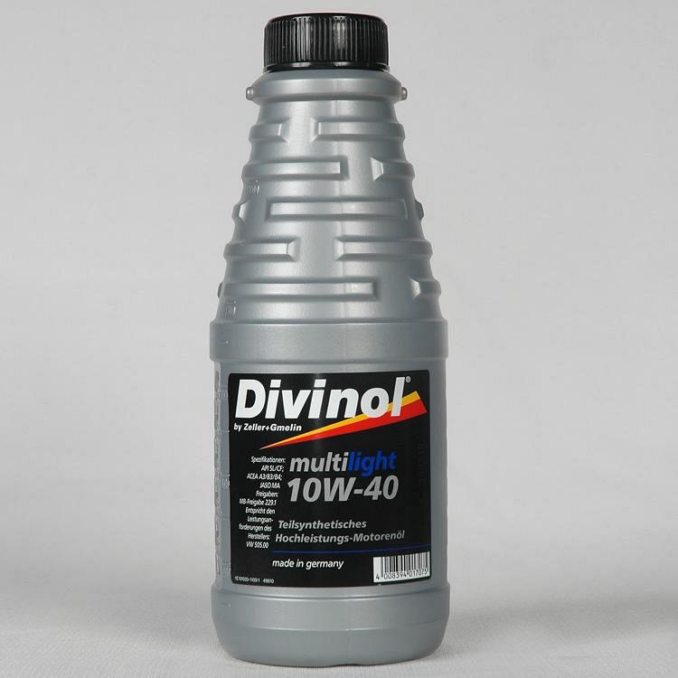 Полусинтетическое моторне масло Divinol Multilight 10W-40