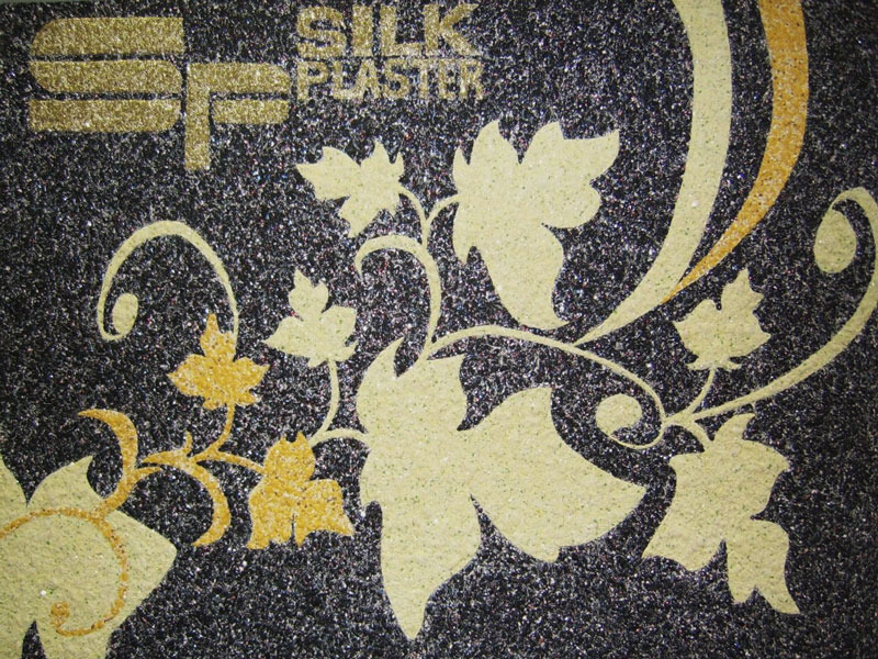 Декоративное покрытие для стен и потолка Silk Plaster