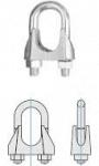 Зажимы винтовые, канатные, Зажимы для каната