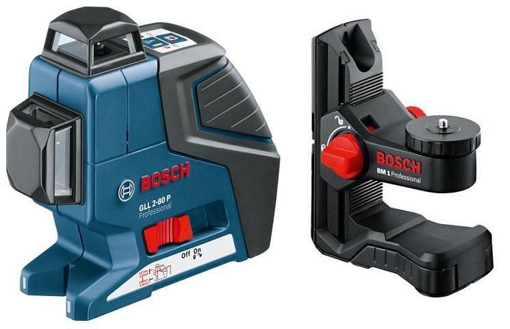 Лазер линейный Bosch GLL 2-80 P + Bosch BM1