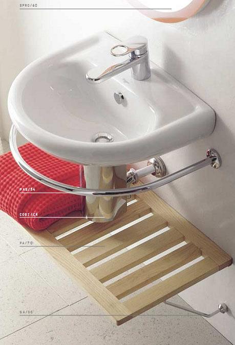 Мебель для ванных комнат из керамики