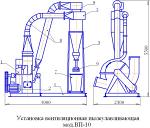 Установка вентиляционная пылеулавливающая ВП-10