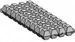 Универсальный гибкий защитный бетонный мат УГЗБМ-105