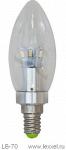 Светодиодная лампа LB-70 3.5W E14, свеча