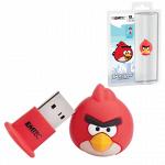 Флэш-диск 8GB  ANGRY BIRDS - Red Bird USB 2.0