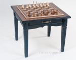 Стол шахматный с фигурами