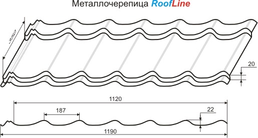 Металлочерепица RoofLine