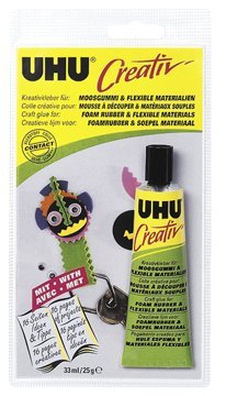 Клей для пенорезины и других эластичных материалов  UHU creativ