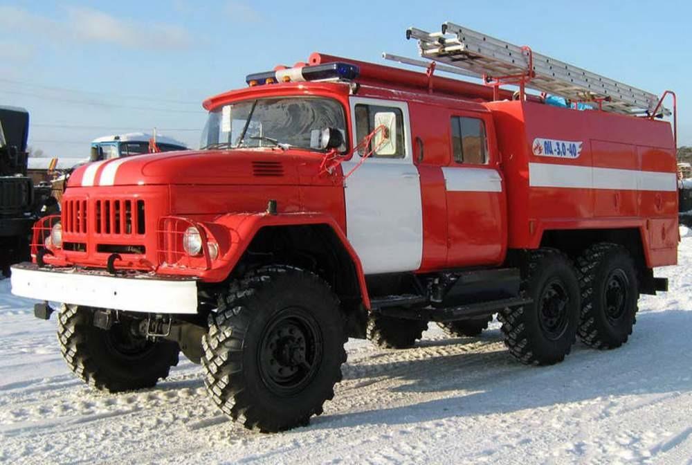 Автоцистерна пожарная АЦ-3,0-40 на шасси Амур 531340