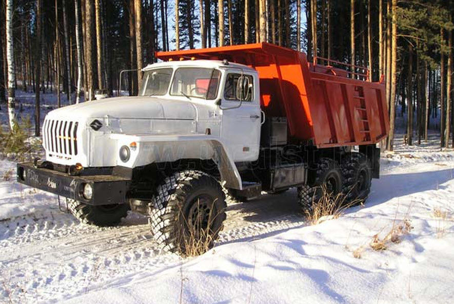 Cамосвал-Шламовоз на шасси автомобиля Урал 55571-40