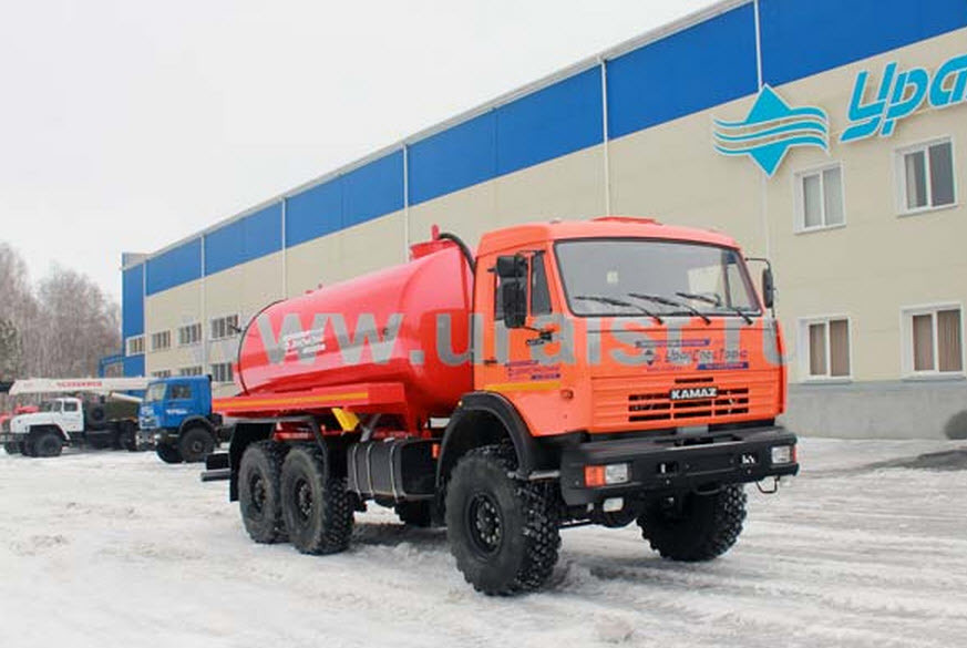 Автоцистерна вакуумная Камаз МВ-11 на шасси Камаз 43118 УСТ-54533