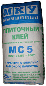 Плиточный клей МКУ Стандарт МС5
