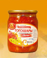 Гогошары в томатном соусе Лечо