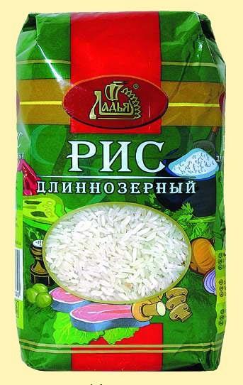 Рис длиннозерный шлифованный