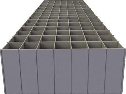 Форма металлическая кассетная для производства пенобетонных и газобетонных блоков
