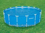 Теплосберегающее покрытие на бассейн 58172 для каркасных бассейнов Bestway (Бествей) диаметром 4,57м
